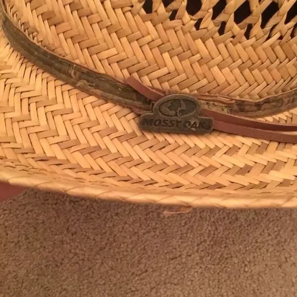 Mossy Oak Straw Camo Hat - Picture 9 of 9